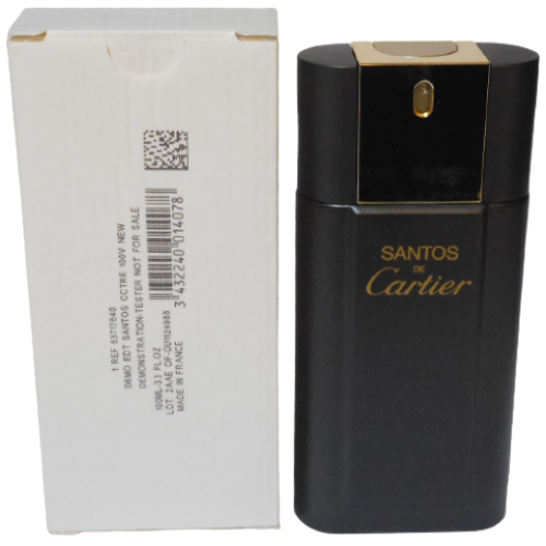 Santos de Cartier Concentree Cologne by Cartier 3.4oz Eau De Toilette Spray for men (Tester)